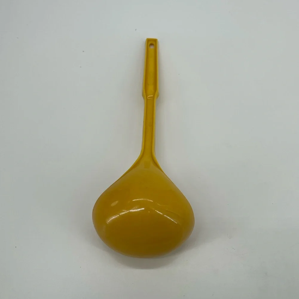 Vintage Lusterware Yellow Soup Ladle I - 86